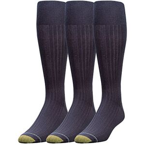 Gold Toe Herren Canterbury Over-the-Calf Dress Socken, 3 Paar, Marineblau, Einheitsgre Gold Toe Herren Canterbury Over-the-Calf Dress Socken, 3 Paar, Marineblau, Einheitsgre