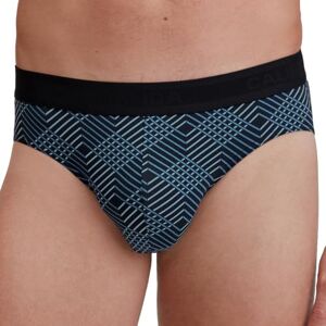 CALIDA Grafic Cotton Slip, Unterhose Herren, Swiss+Cottom-Qualität, atmungsaktiv, hautfreundlich, mit Elastikbund schwarz 50 CALIDA Grafic Cotton Slip, Unterhose Herren, Swiss+Cottom-Qualität, atmungsaktiv, hautfreundlich, mit Elastikbund schwarz 50