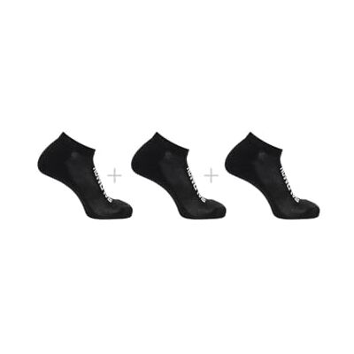 Salomon Everyday Low Socken im 3er-Pack, klassischer Komfort aus einer Baumwollmischung, unsichtbares supertiefes Bündchen, natürliche, empfindliche Passform für den täglichen Gebrauch Salomon Everyday Low Socken im 3er-Pack, klassischer Komfort aus einer Baumwollmischung, unsichtbares supertiefes Bündchen, natürliche, empfindliche Passform für den täglichen Gebrauch