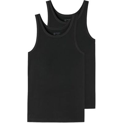 Schiesser Herren Unterhemd ohne Arm 2er Pack Doppelpack 95/5 Box 176038 Schiesser Herren Unterhemd ohne Arm 2er Pack Doppelpack 95/5 Box 176038