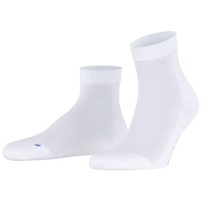 FALKE Unisex Socken Cool Kick U Sso weich atmungsaktiv schnelltrocknend einfarbig 1 Paar, Weiß White 2000, 42-43 FALKE Unisex Socken Cool Kick U Sso weich atmungsaktiv schnelltrocknend einfarbig 1 Paar, Weiß White 2000, 42-43