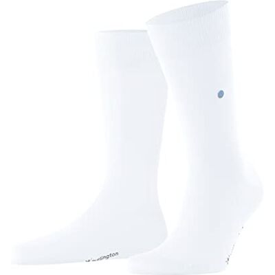 Burlington Herren Socken Lord M So Baumwolle einfarbig 1 Paar, Weiß White 2000, 40-46 Burlington Herren Socken Lord M So Baumwolle einfarbig 1 Paar, Weiß White 2000, 40-46