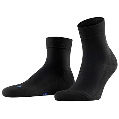 FALKE Unisex Socken Cool Kick U Sso weich atmungsaktiv schnelltrocknend einfarbig 1 Paar, Schwarz Black 3000, 39-41 FALKE Unisex Socken Cool Kick U Sso weich atmungsaktiv schnelltrocknend einfarbig 1 Paar, Schwarz Black 3000, 39-41