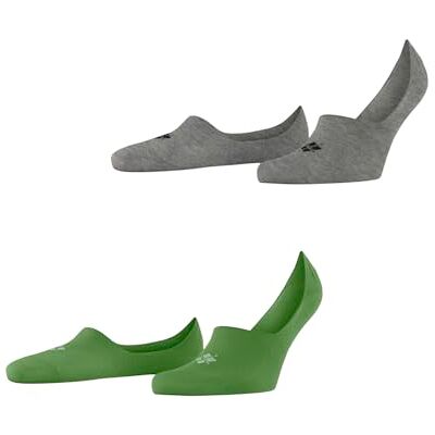 Burlington Herren Füßlinge Everyday Multipack M In Baumwolle unsichtbar einfarbig 2 Paar, Grün Fairway 7480, 43-44 Burlington Herren Füßlinge Everyday Multipack M In Baumwolle unsichtbar einfarbig 2 Paar, Grün Fairway 7480, 43-44