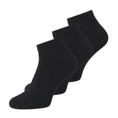 JACK & JONES Herren Jacbasic Bamboo Short Sock 3 Pack Noos Socken, Schwarz, Einheitsgröße JACK & JONES Herren Jacbasic Bamboo Short Sock 3 Pack Noos Socken, Schwarz, Einheitsgröße