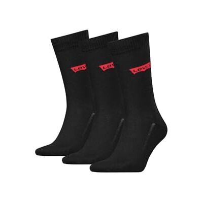 Levi's Unisex Levis Regular Cut Bw Logo Recycl Co 3p Socks (3er Pack) Levi's Unisex Levis Regular Cut Bw Logo Recycl Co 3p Socks (3er Pack)