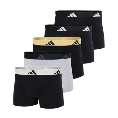 Adidas Trunk (5PK) Active Flex Cotton Bequeme Unterwäsche Adidas Trunk (5PK) Active Flex Cotton Bequeme Unterwäsche