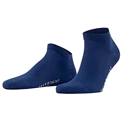 FALKE Herren Sneakersocken Cool 24/7 M Sn Baumwolle kurz einfarbig 1 Paar, Blau Royal Blue 6000, 43-44 FALKE Herren Sneakersocken Cool 24/7 M Sn Baumwolle kurz einfarbig 1 Paar, Blau Royal Blue 6000, 43-44