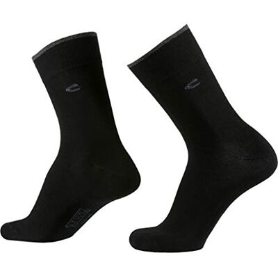 camel active 2er Pack Basic Socks 6590 610 black Strumpf schwarz Socken Doppelpack, Size:43-46 camel active 2er Pack Basic Socks 6590 610 black Strumpf schwarz Socken Doppelpack, Size:43-46