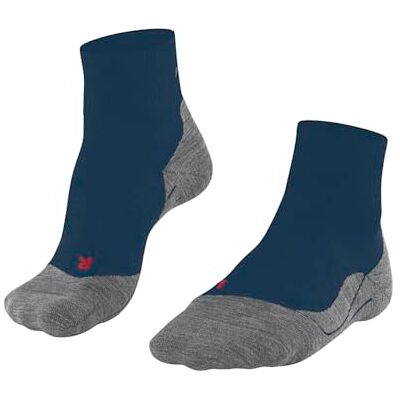 FALKE Herren Wandersocken TK5 Wander Short M Sso Wolle Funktionsmaterial antiblasen dünn 1 Paar, Blau Blue Pond 6598, 44-45 FALKE Herren Wandersocken TK5 Wander Short M Sso Wolle Funktionsmaterial antiblasen dünn 1 Paar, Blau Blue Pond 6598, 44-45