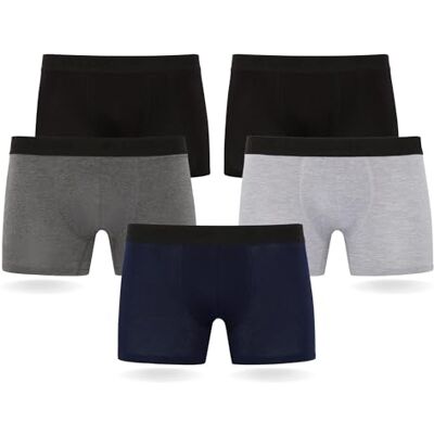 FM London Herren (5er-pack) Herren-boxershorts Boxer Shorts, Dunkel Sortiert, L EU FM London Herren (5er-pack) Herren-boxershorts Boxer Shorts, Dunkel Sortiert, L EU