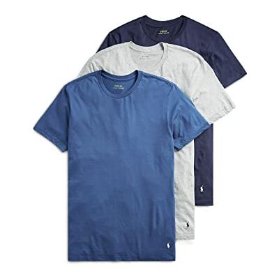 POLO RALPH LAUREN Herren Herren-unterhemd mit Klassischer Passform, Baumwolle, 3er-Pack, Erhältlich in Big & Tall Unterhemd (3er Pack) POLO RALPH LAUREN Herren Herren-unterhemd mit Klassischer Passform, Baumwolle, 3er-Pack, Erhältlich in Big & Tall Unterhemd (3er Pack)