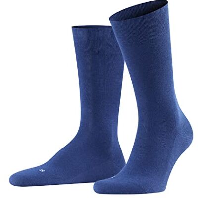 FALKE Herren Socken Sensitive London M So Baumwolle mit Komfortbund 1 Paar, Blau Royal Blue 6000, 43-46 FALKE Herren Socken Sensitive London M So Baumwolle mit Komfortbund 1 Paar, Blau Royal Blue 6000, 43-46