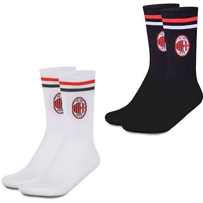 hermet Milan Socken-Set, Unisex, für Erwachsene, weiß/schwarz, 35-38 hermet Milan Socken-Set, Unisex, für Erwachsene, weiß/schwarz, 35-38