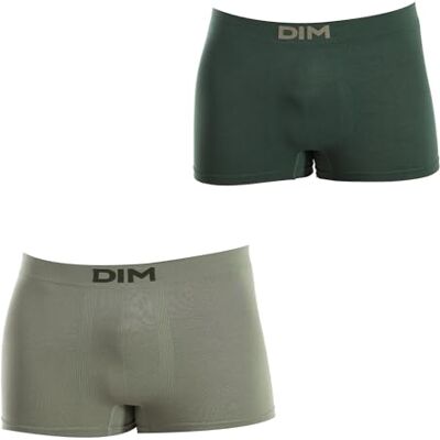 DIM Homme Boxershorts Seamless Micro x2 Dehnbare Mikrofaser ohne Nähte Perfekte Passform Maximaler Komfort Jadegrün/Dschungelgrün 3XL DIM Homme Boxershorts Seamless Micro x2 Dehnbare Mikrofaser ohne Nähte Perfekte Passform Maximaler Komfort Jadegrün/Dschungelgrün 3XL