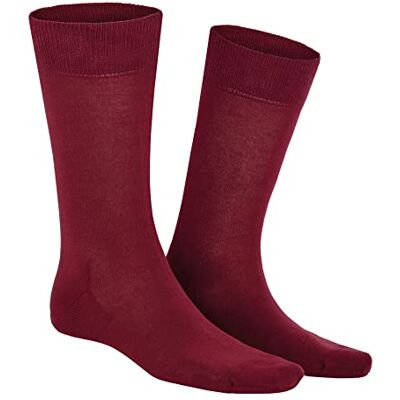 KUNERT Herren Socken Richard druckfreier Bund Merlot 8420 39-42 KUNERT Herren Socken Richard druckfreier Bund Merlot 8420 39-42