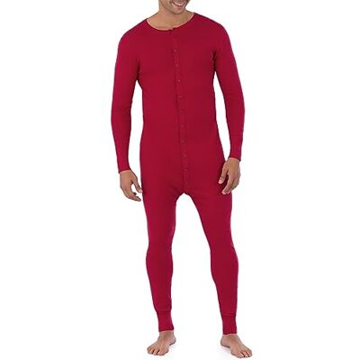 Fruit of the Loom Herren Premium Thermal Union Suit Pyjamahose (1er Pack) Fruit of the Loom Herren Premium Thermal Union Suit Pyjamahose (1er Pack)