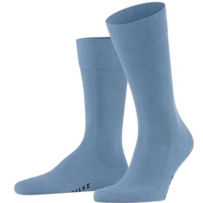 FALKE Herren Socken Family M So Baumwolle einfarbig 1 Paar, Blau Sky Blue 6876, 43-46 FALKE Herren Socken Family M So Baumwolle einfarbig 1 Paar, Blau Sky Blue 6876, 43-46