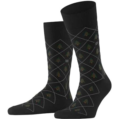 Burlington Herren Socken Christmas Tree M So Baumwolle gemustert 1 Paar, Schwarz Black 3000, 40-46 Burlington Herren Socken Christmas Tree M So Baumwolle gemustert 1 Paar, Schwarz Black 3000, 40-46