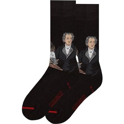 MuseARTa Unisex Joseph Karl Stieler Socken, Schwarz, 40-46 EU MuseARTa Unisex Joseph Karl Stieler Socken, Schwarz, 40-46 EU