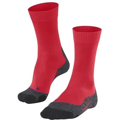 FALKE Herren Wandersocken TK2 Explore Cool M So Lyocell Funktionsmaterial antiblasen dick 1 Paar, Rot Big Red 8178, 42-43 FALKE Herren Wandersocken TK2 Explore Cool M So Lyocell Funktionsmaterial antiblasen dick 1 Paar, Rot Big Red 8178, 42-43