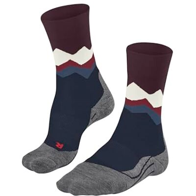 FALKE Herren Wandersocken TK2 Explore M So Wolle Funktionsmaterial antiblasen dick 1 Paar, Blau Limoges 6117 Crest, 39-41 FALKE Herren Wandersocken TK2 Explore M So Wolle Funktionsmaterial antiblasen dick 1 Paar, Blau Limoges 6117 Crest, 39-41