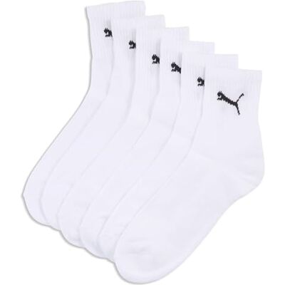 Puma Herren Short Socken, Weiß, 47-49 EU Puma Herren Short Socken, Weiß, 47-49 EU
