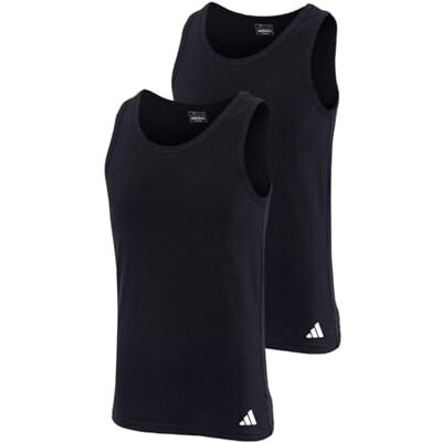 Adidas Herren Tank Top Unterhemd langlebig feuchtigkeitstransportierend 2 er Pack Adidas Herren Tank Top Unterhemd langlebig feuchtigkeitstransportierend 2 er Pack
