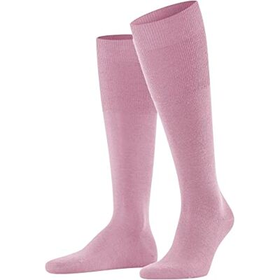FALKE Herren Kniestrümpfe Airport M Kh Wolle Baumwolle lang einfarbig 1 Paar, Rosa Light 8276, 39-40 FALKE Herren Kniestrümpfe Airport M Kh Wolle Baumwolle lang einfarbig 1 Paar, Rosa Light 8276, 39-40