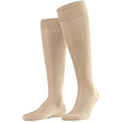 FALKE Herren Kniestrümpfe Tiago M Kh nachhaltige Fil D'Ecosse Baumwolle lang einfarbig 1 Paar, Beige Country 4380, 41-42 FALKE Herren Kniestrümpfe Tiago M Kh nachhaltige Fil D'Ecosse Baumwolle lang einfarbig 1 Paar, Beige Country 4380, 41-42