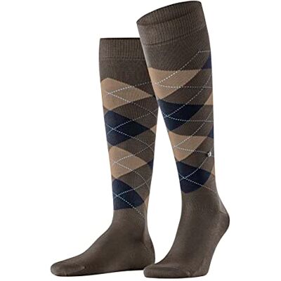Burlington Herren Kniestrümpfe Manchester M Kh Baumwolle lang gemustert 1 Paar, Braun Chocolate 5043, 40-46 Burlington Herren Kniestrümpfe Manchester M Kh Baumwolle lang gemustert 1 Paar, Braun Chocolate 5043, 40-46