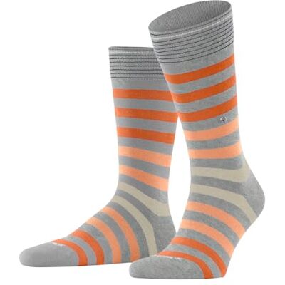 Burlington Herren Socken Blackpool M So Baumwolle gemustert 1 Paar, Grau Lunar 3225, 40-46 Burlington Herren Socken Blackpool M So Baumwolle gemustert 1 Paar, Grau Lunar 3225, 40-46