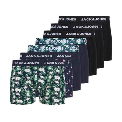 JACK & JONES Jacflamingo Flower Trunks 7 Pack JACK & JONES Jacflamingo Flower Trunks 7 Pack