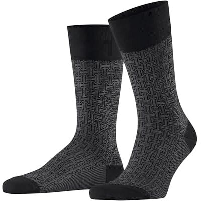 FALKE Herren Socken Sensitive London Special Edition M So Baumwolle mit Komfortbund 1 Paar, Schwarz Black 3000, 43-46 FALKE Herren Socken Sensitive London Special Edition M So Baumwolle mit Komfortbund 1 Paar, Schwarz Black 3000, 43-46