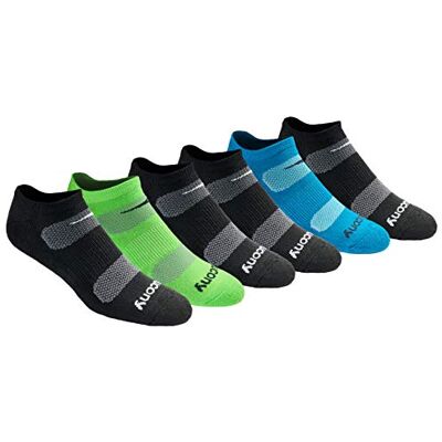Saucony Herren Rundry Netzsocken, Belüftet, Bequeme Passform, Erhältlich in M-XXL (6, 12, 18 Socken, Black Fashion (6 Paar), Medium (6er Pack) Saucony Herren Rundry Netzsocken, Belüftet, Bequeme Passform, Erhältlich in M-XXL (6, 12, 18 Socken, Black Fashion (6 Paar), Medium (6er Pack)