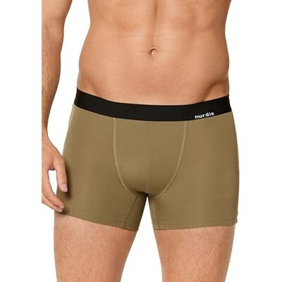 Nur Die Boxer Bambus Herren Boxershorts Bamboo weich atmungsaktiv flexibel Unterhosen ohne einschneidener elastischer Gummibund (Größe M XXL) Nur Die Boxer Bambus Herren Boxershorts Bamboo weich atmungsaktiv flexibel Unterhosen ohne einschneidener elastischer Gummibund (Größe M XXL)
