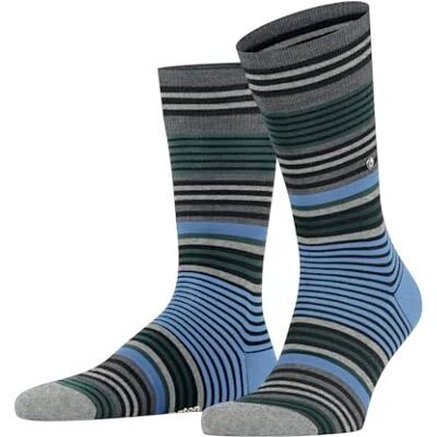 Burlington Herren Socken Stripe M So Wolle gemustert 1 Paar, Schwarz Black 3000, 46-50 Burlington Herren Socken Stripe M So Wolle gemustert 1 Paar, Schwarz Black 3000, 46-50