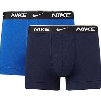NIKE Herren Everyday Cotton Stretch Boxershorts, Obsidian/Game Royal, XS EU NIKE Herren Everyday Cotton Stretch Boxershorts, Obsidian/Game Royal, XS EU