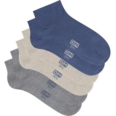 DIM Herren Socquettes Homme Courtes Confort Et Respirabilité X3 Socquettes DIM Herren Socquettes Homme Courtes Confort Et Respirabilité X3 Socquettes