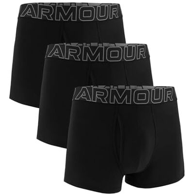 Under Armour Mens Performance Boxers 3 Baby Pack Underwear Under Armour Mens Performance Boxers 3 Baby Pack Underwear