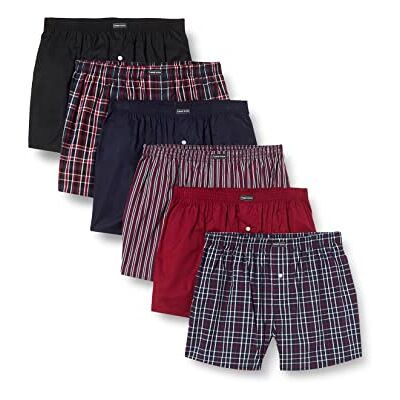 Lower East American Boxershorts Herren 10 Pack I 6 Pack aus 100% Baumwolle Unterwäsche Herren Unterhosen für Männer, Unterhosen Herren Boxershorts Herren Baumwolle, Männer Boxershorts, Mehrfarbig L Lower East American Boxershorts Herren 10 Pack I 6 Pack aus 100% Baumwolle Unterwäsche Herren Unterhosen für Männer, Unterhosen Herren Boxershorts Herren Baumwolle, Männer Boxershorts, Mehrfarbig L