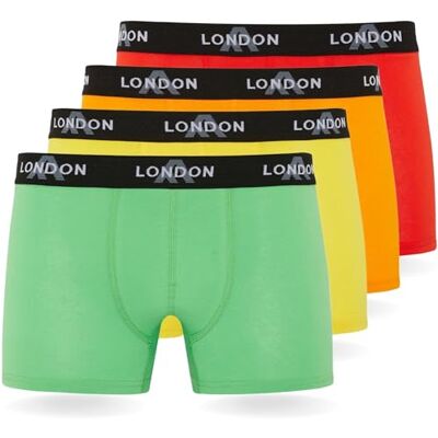 FM London 4/8er-Pack Herren-Boxershorts mit elastischem Bund FM London 4/8er-Pack Herren-Boxershorts mit elastischem Bund