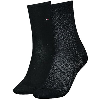 Tommy Hilfiger Herren Klassische Socken 2er-Pack Tommy Hilfiger Herren Klassische Socken 2er-Pack