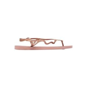 Havaianas – Soleil, stilvolle, langlebige und bequeme T-förmige Sandalen mit Riemenverschluss hinten, Wellenschnallen und profilierter Sohle, Damen Havaianas – Soleil, stilvolle, langlebige und bequeme T-förmige Sandalen mit Riemenverschluss hinten, Wellenschnallen und profilierter Sohle, Damen