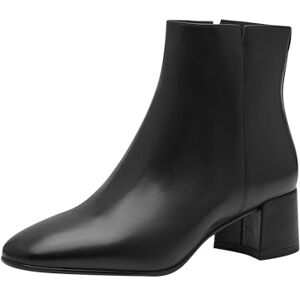 Tamaris Damen Absatzstiefelette Leder Blockabsatz bequem; BLACK, EU 36 Tamaris Damen Absatzstiefelette Leder Blockabsatz bequem; BLACK, EU 36