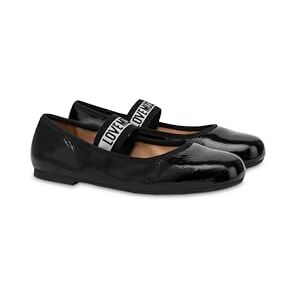 Love Moschino JA11071G1NII0000, Damen-Ballerinas, Schwarz, 38 EU, Schwarz, 38 EU Love Moschino JA11071G1NII0000, Damen-Ballerinas, Schwarz, 38 EU, Schwarz, 38 EU