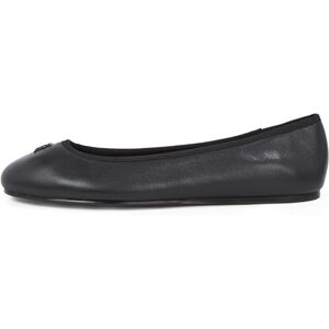 Tommy Hilfiger Damen Ballerinas Hardware aus Leder, Schwarz (Black), 40 Tommy Hilfiger Damen Ballerinas Hardware aus Leder, Schwarz (Black), 40