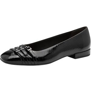 Tamaris Damen Ballerina Vegan schwarz 37 Tamaris Damen Ballerina Vegan schwarz 37
