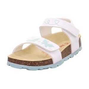 Superfit Weiblich FUSSBETTPANTOFFEL Weiß/Türkis 1030 Superfit Weiblich FUSSBETTPANTOFFEL Weiß/Türkis 1030