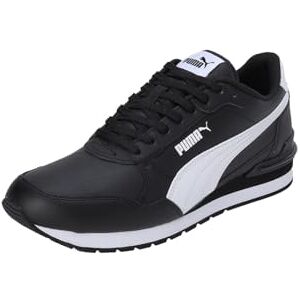 Puma ST Runner V4 L Unisex-Sneaker, Schwarz/Weiß, 10 UK Puma ST Runner V4 L Unisex-Sneaker, Schwarz/Weiß, 10 UK